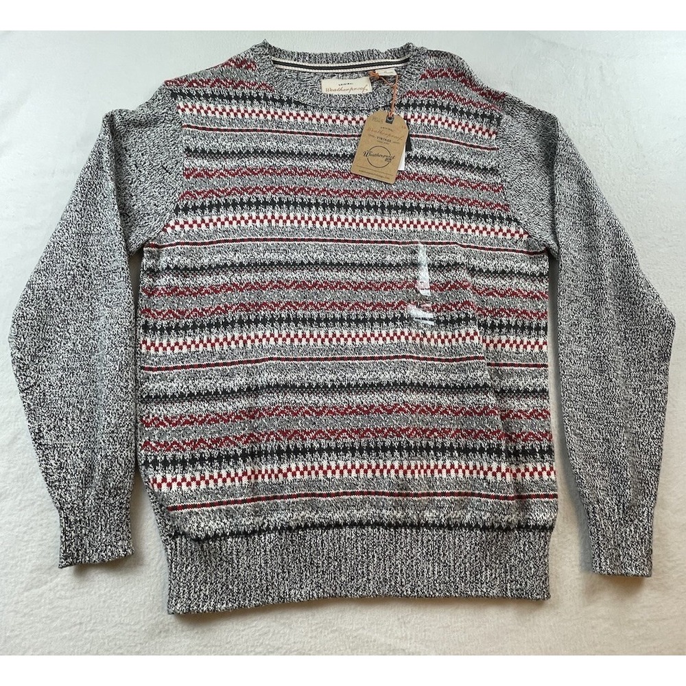 Weatherproof NWT Men's Sweater Size M Cotton